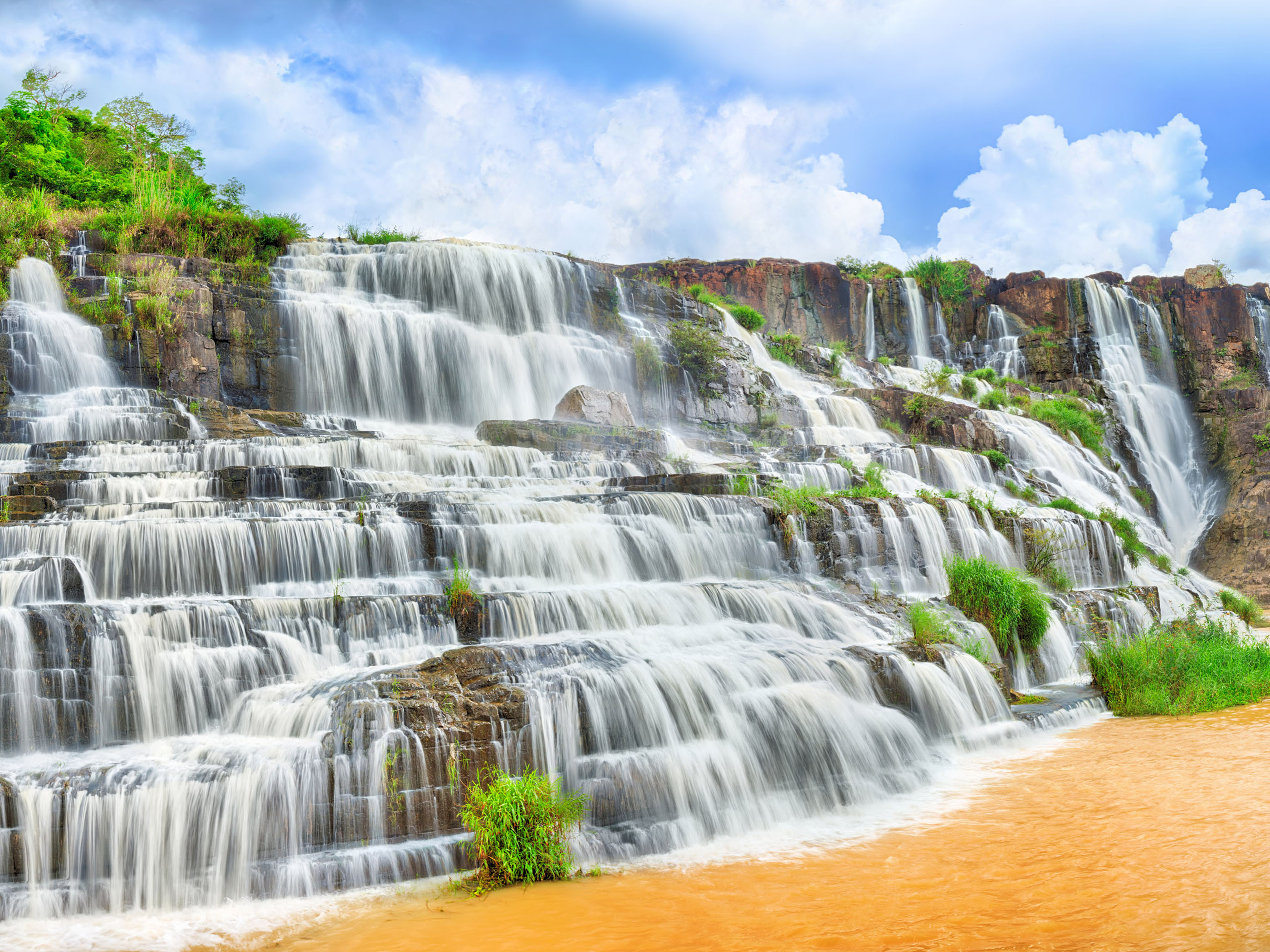 Pongour Waterfall svg #7, Download drawings
