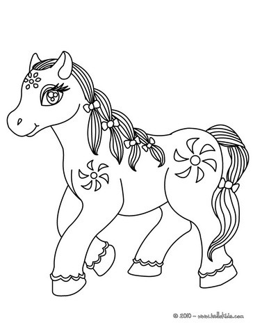 Pony coloring #5, Download drawings