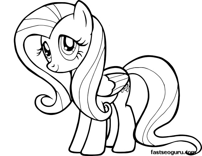 Pony coloring #4, Download drawings