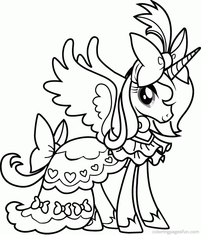 Pony coloring #14, Download drawings