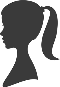 Ponytail clipart #19, Download drawings
