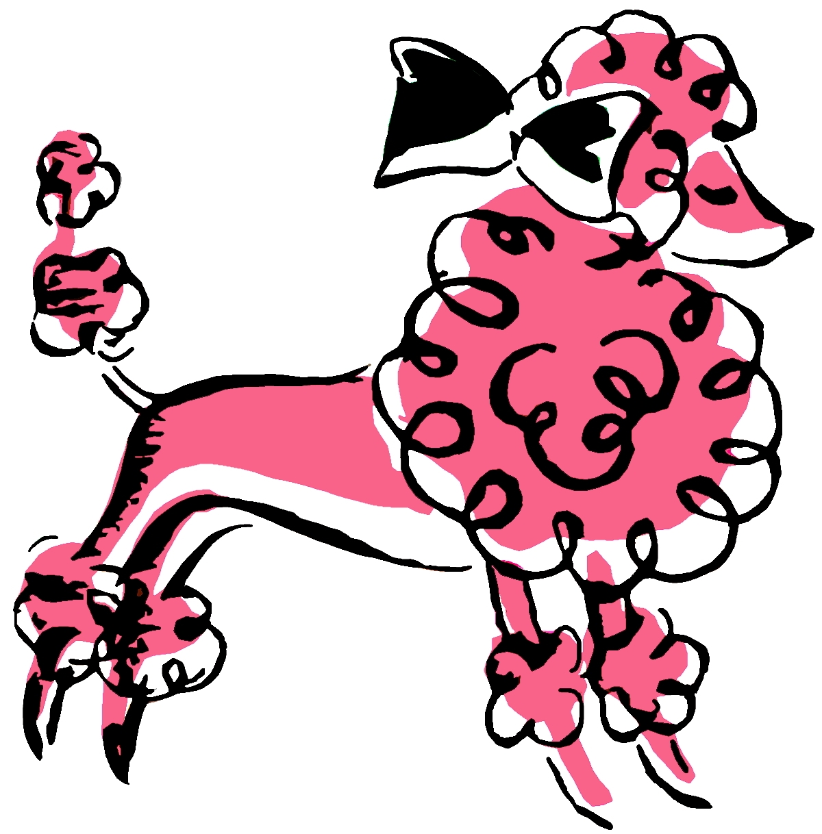 Poodle clipart #5, Download drawings