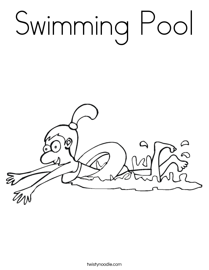 Pool coloring #8, Download drawings