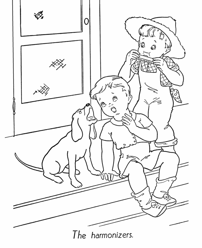 Porch coloring #11, Download drawings