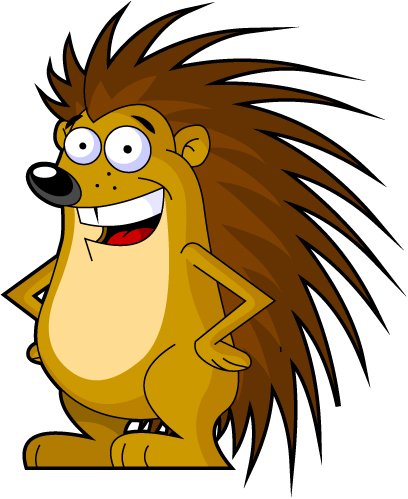 Porcupine clipart #12, Download drawings