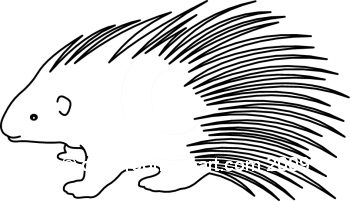 Porcupine clipart #7, Download drawings