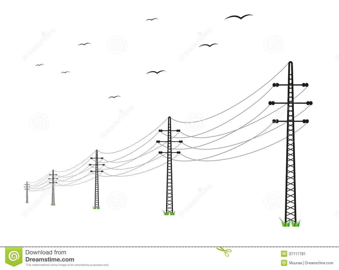 Power Line clipart #10, Download drawings