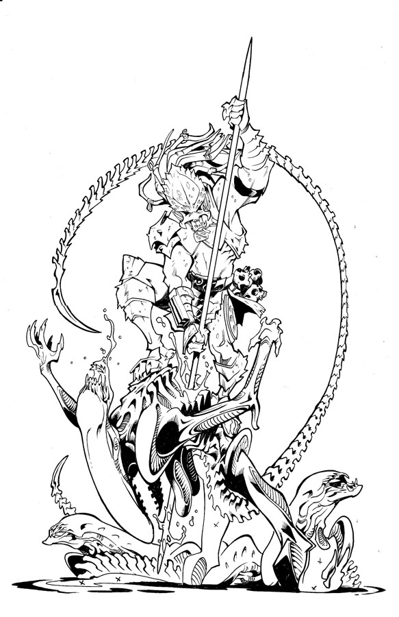 Predator (Animal) coloring #7, Download drawings