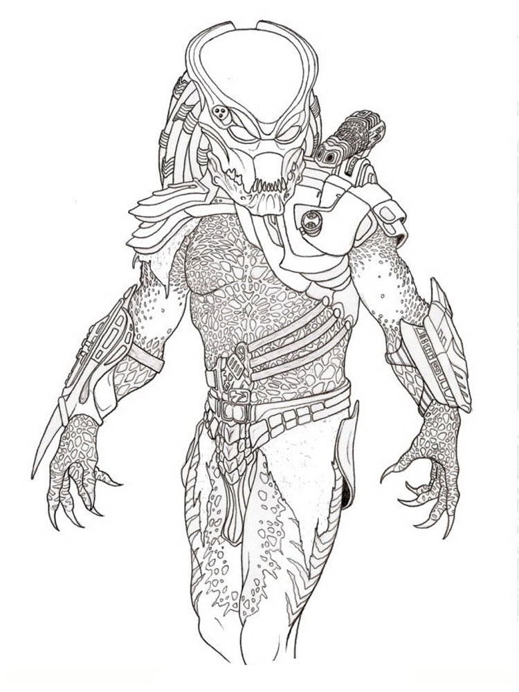 Predator (Animal) coloring #12, Download drawings