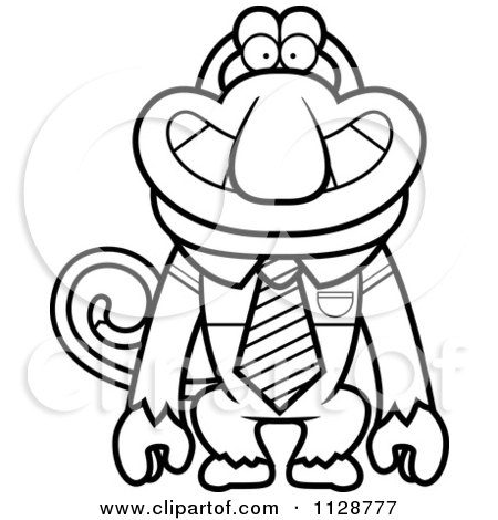 Proboscis Monkey clipart #13, Download drawings