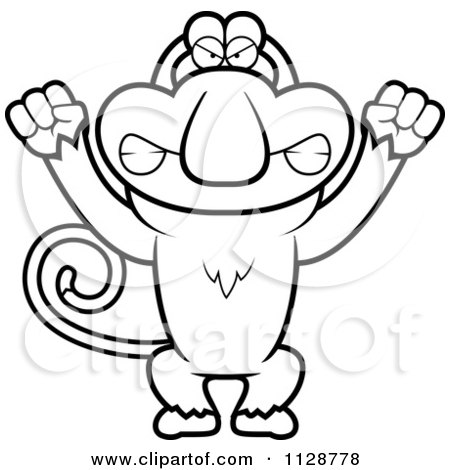 Proboscis Monkey clipart #11, Download drawings