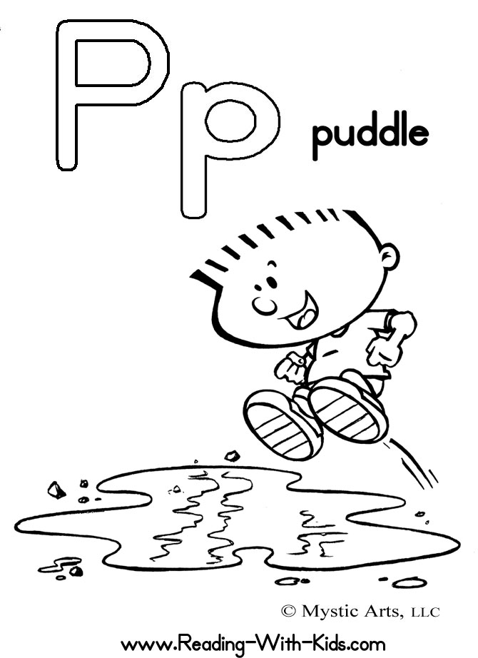 Puddle coloring #15, Download drawings