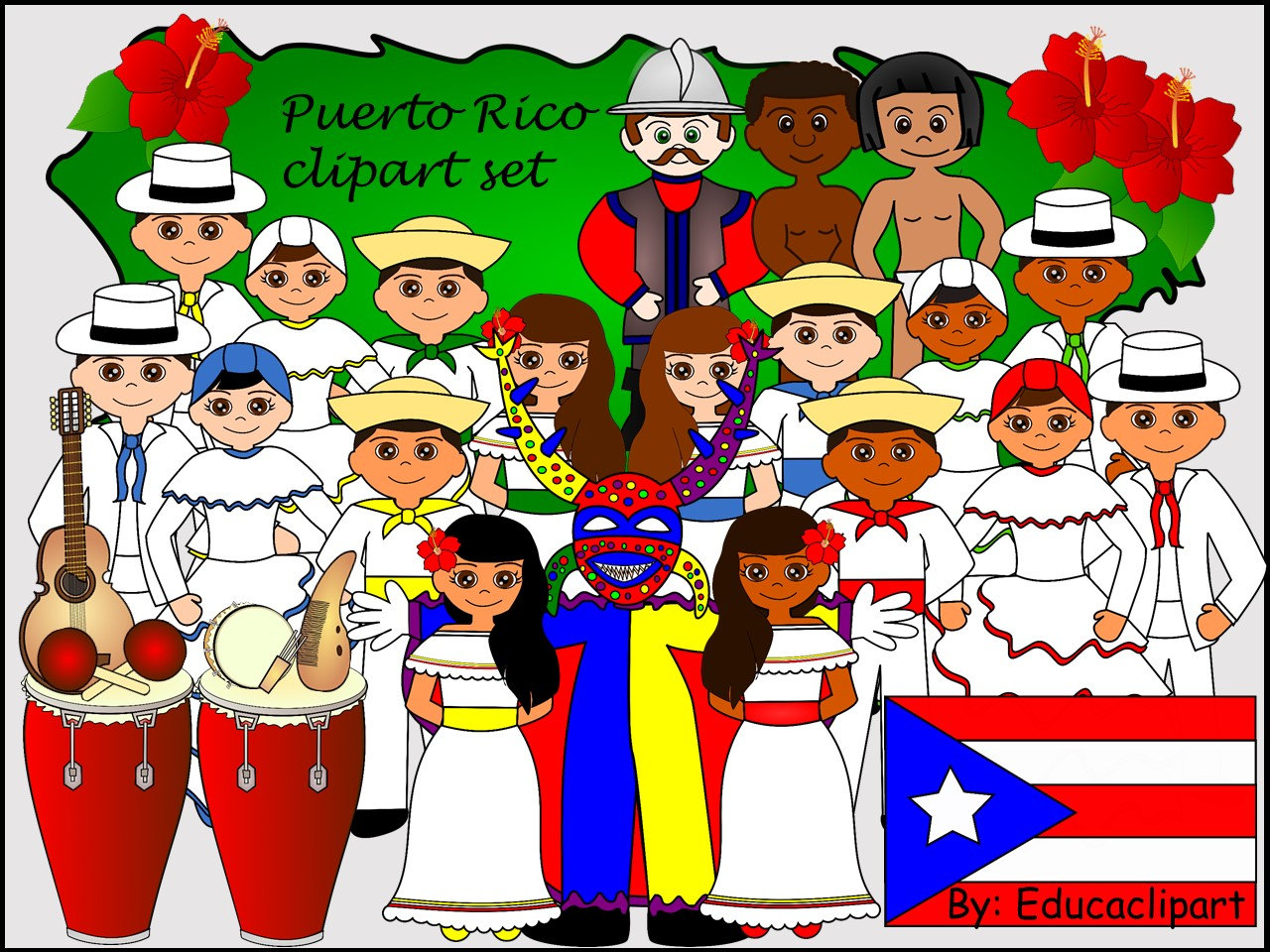 Puerto Rico clipart #8, Download drawings