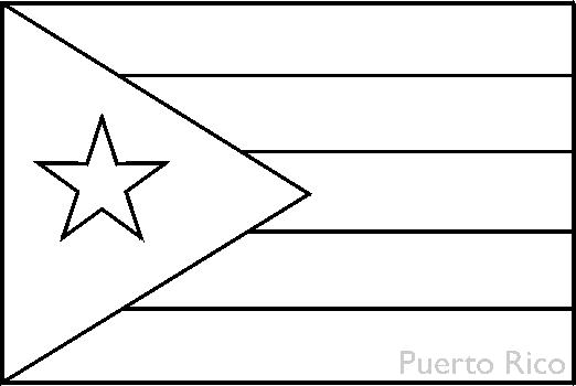 Puerto Rico coloring #19, Download drawings