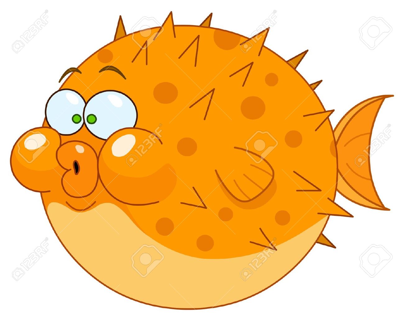 Pufferfish clipart #9, Download drawings