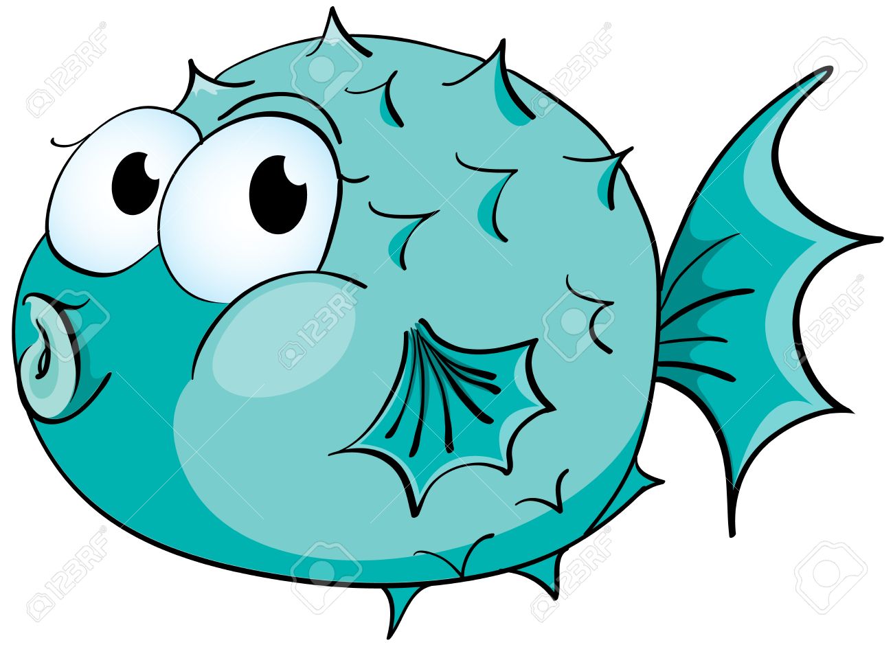 Pufferfish clipart #20, Download drawings