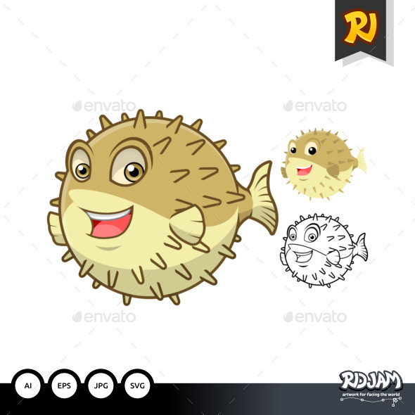 Pufferfish svg #2, Download drawings