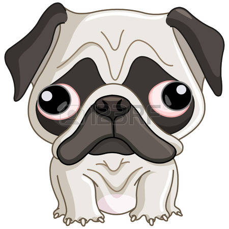 Pug clipart #3, Download drawings