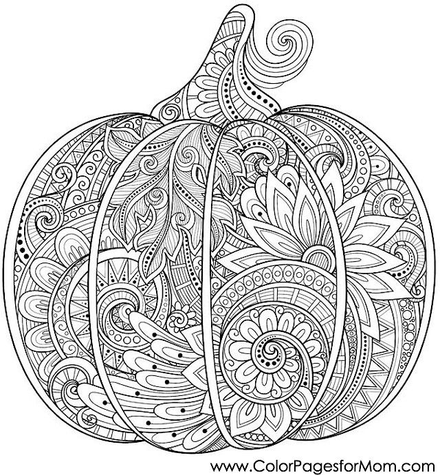 Pumpkin coloring #11, Download drawings