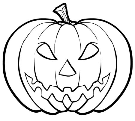 Pumpkin coloring #12, Download drawings