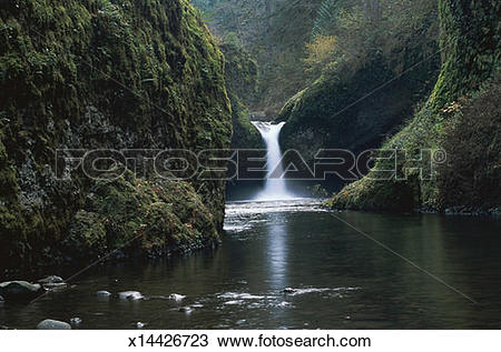 Punch Bowl Falls clipart #1, Download drawings