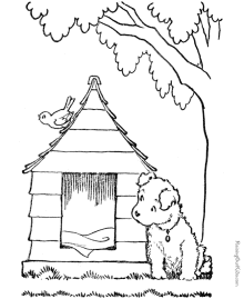 Puppy coloring #8, Download drawings