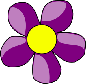 Purple Flower clipart #6, Download drawings