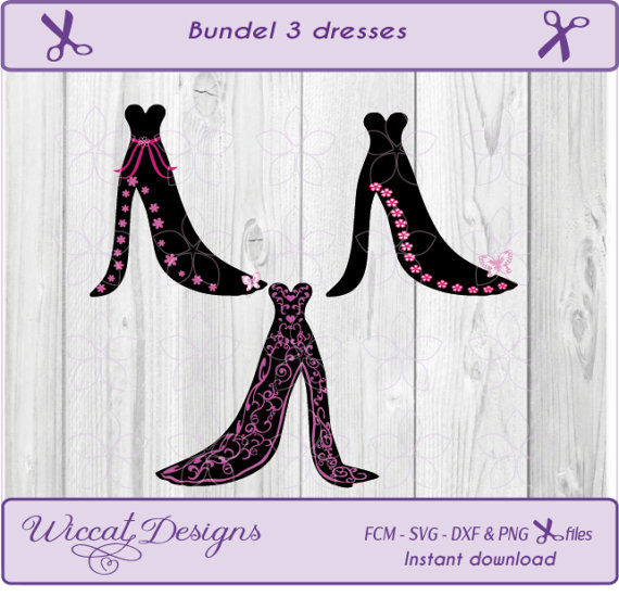 Purple Dress svg #5, Download drawings