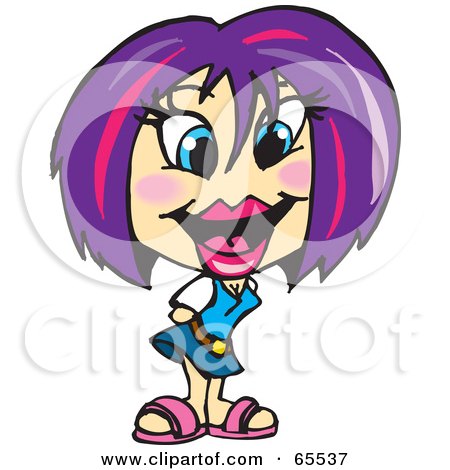 Purple Hair clipart #12, Download drawings