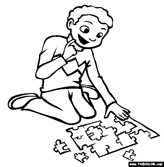 Puzzle coloring #14, Download drawings