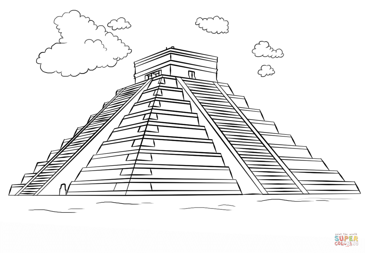 Pyramid coloring #11, Download drawings