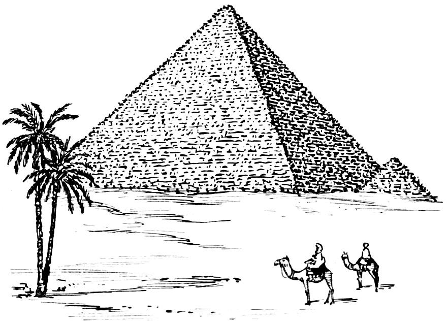 Pyramid coloring #10, Download drawings