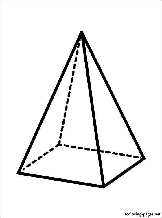 Pyramid coloring #13, Download drawings