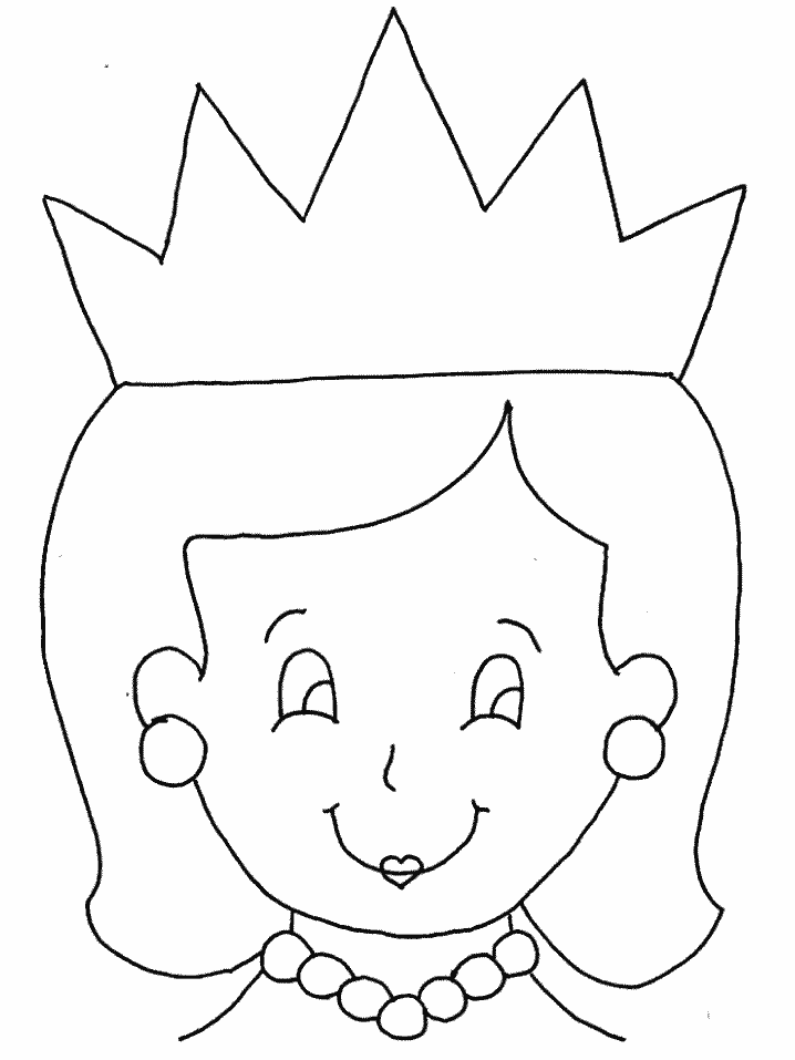 Queen coloring #7, Download drawings