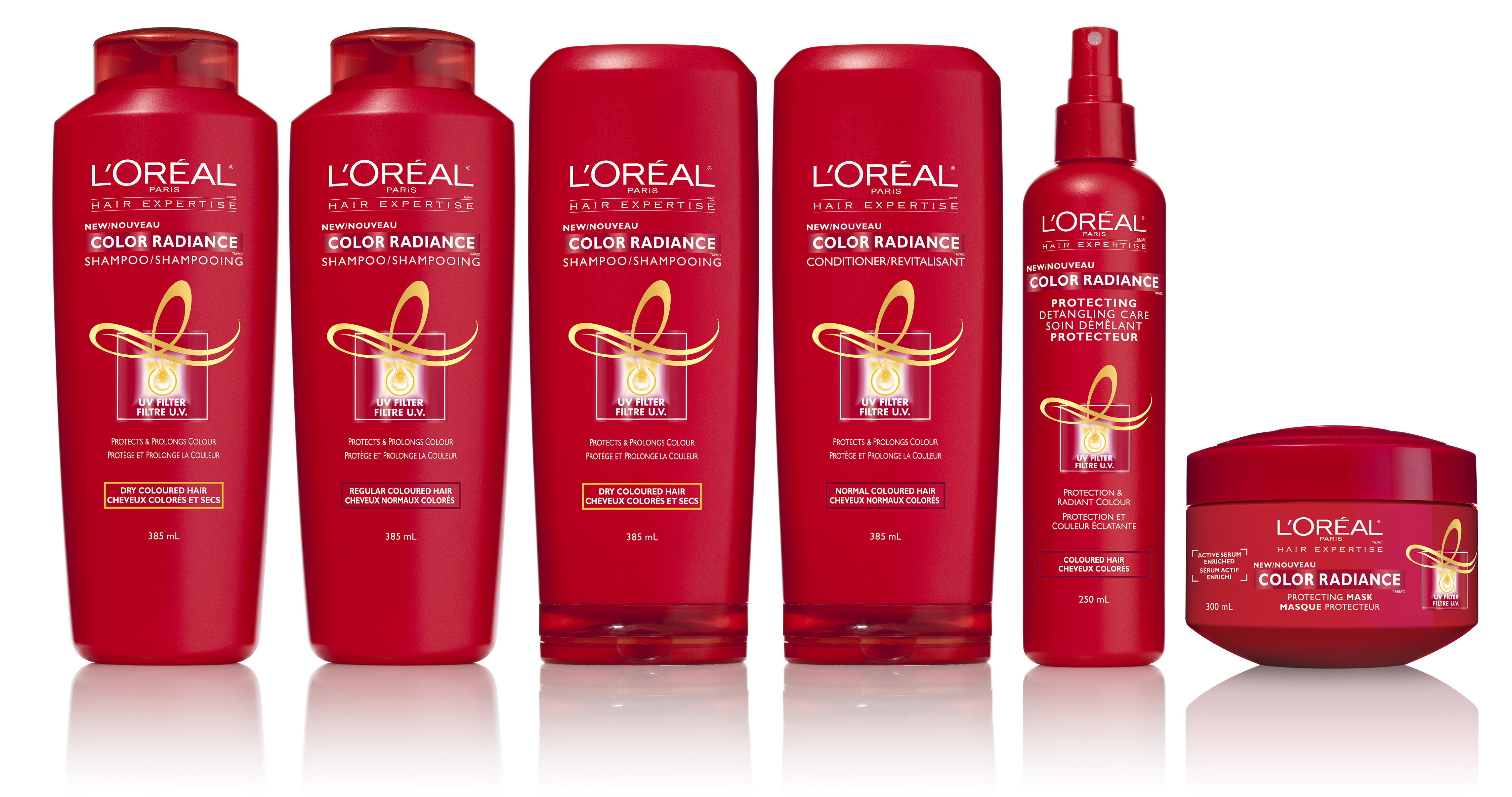 L'Oreal Hair Expertise Color Radiance Conditioner. 