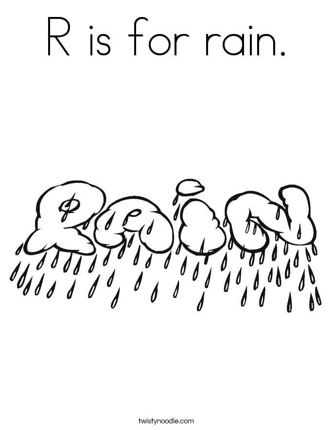 Rain coloring #2, Download drawings