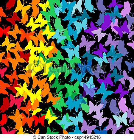 Rainbow Butterfly clipart #16, Download drawings