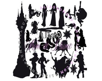 Rapunzel svg #488, Download drawings