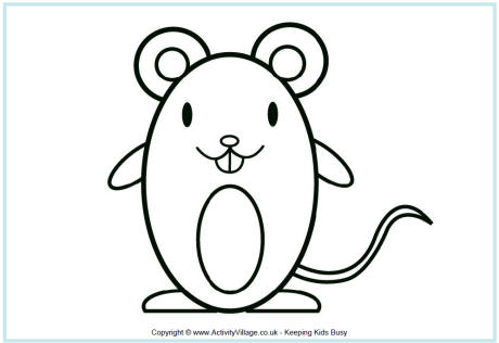 Rat coloring #10, Download drawings