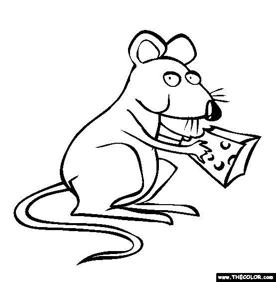 Rat coloring #4, Download drawings