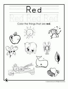 Red coloring #5, Download drawings