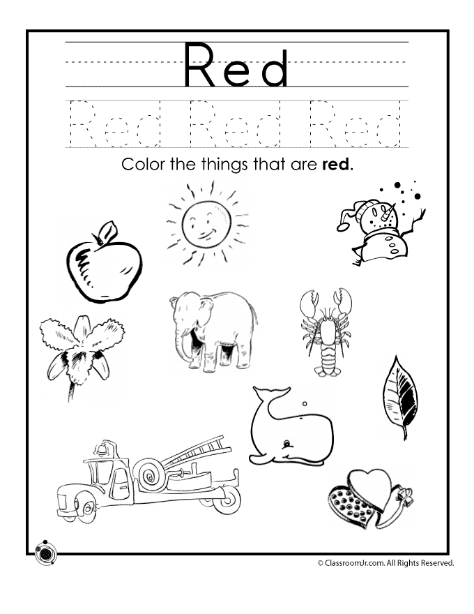 Red coloring #14, Download drawings