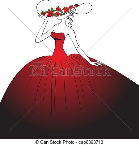 Red Dress clipart #9, Download drawings