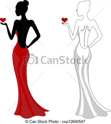 Red Dress clipart #11, Download drawings