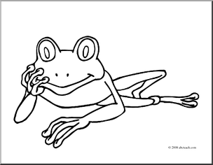 Red Eyed Tree Frog coloring #7, Download drawings