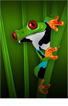 Red Eyed Tree Frog svg #3, Download drawings