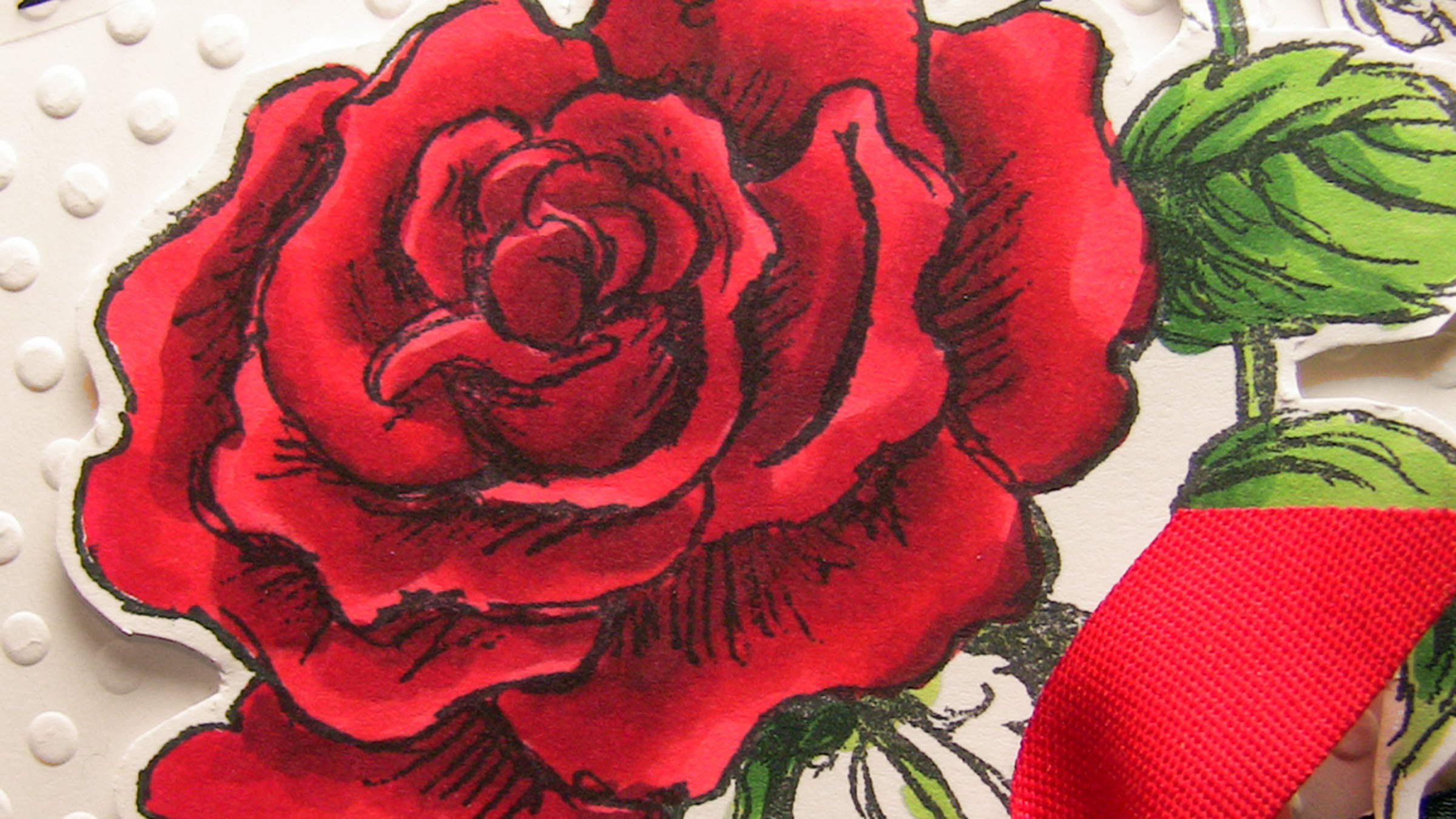 Red Flower coloring #6, Download drawings