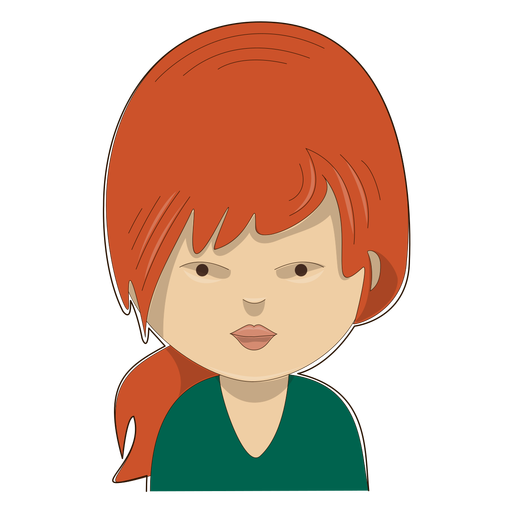 Red Hair svg #10, Download drawings
