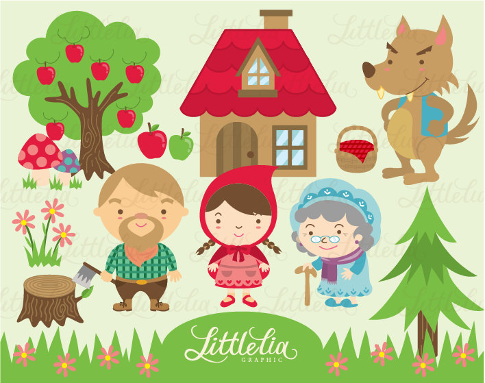 Red Riding Hood clipart #8, Download drawings