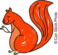 Red Squirrel clipart #6, Download drawings